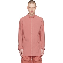 보리스 비잔 사베리 Boris Bidjan Saberi Pink Object-Dyed Shirt 231616M192002