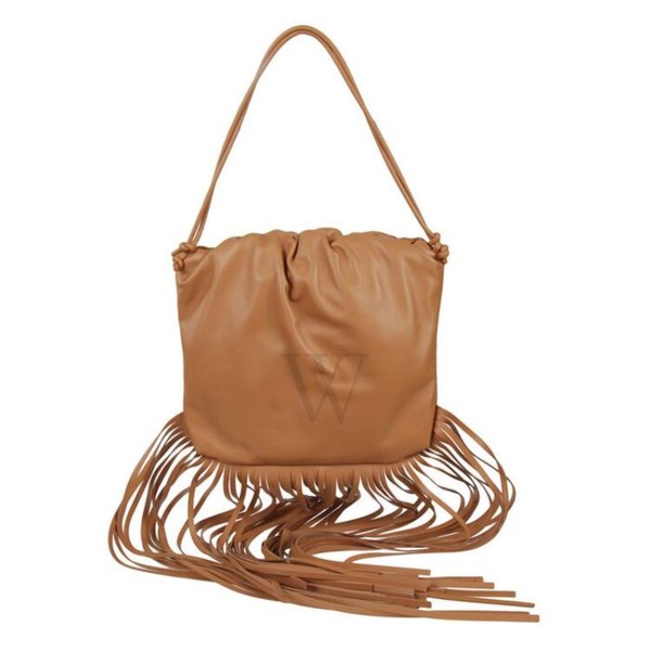 보테가베네타 보테가 베네타 Bottega Veneta The Fringe Pouch Brown Shoulder Bag 630363 VCP407628