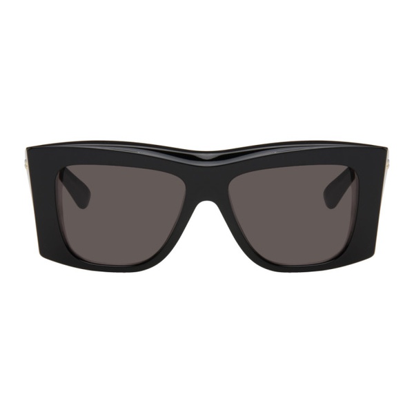 보테가베네타 보테가 베네타 Bottega Veneta Black Visor Sunglasses 241798F005017