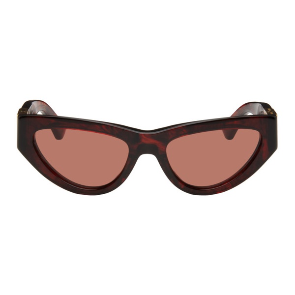 보테가베네타 보테가 베네타 Bottega Veneta Tortoiseshell Cat-Eye Sunglasses 241798F005025