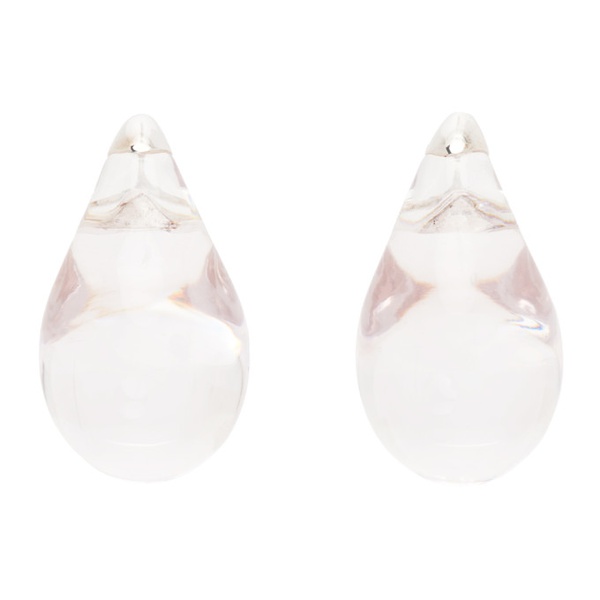 보테가베네타 보테가 베네타 Bottega Veneta Transparent Drop Earrings 241798F022019