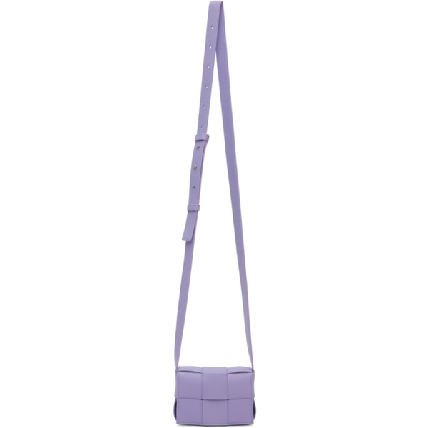 보테가베네타 보테가 베네타 Bottega Veneta Purple Cassette Shoulder Bag 222798F048023