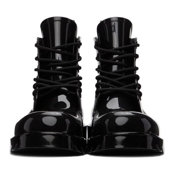 보테가베네타 보테가 베네타 Bottega Veneta Black Stride Ankle Boots 212798F113023