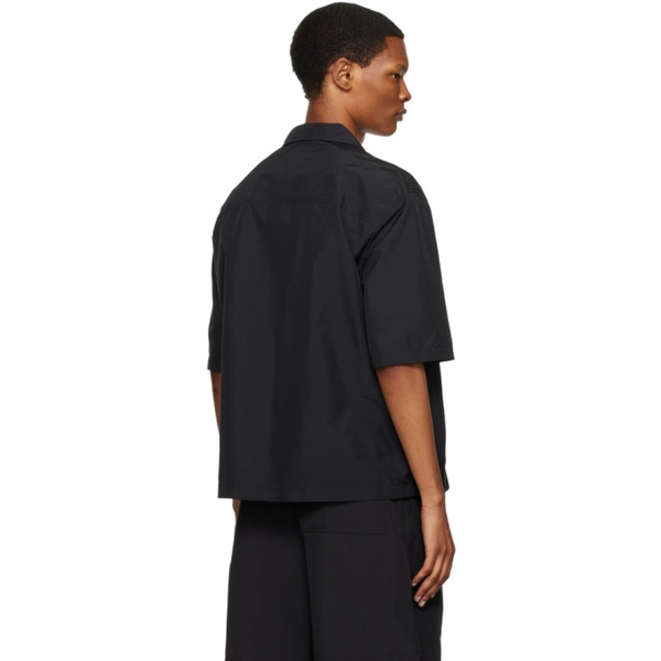 보테가베네타 보테가 베네타 Bottega Veneta Black Short Sleeve Shirt 231798M192011