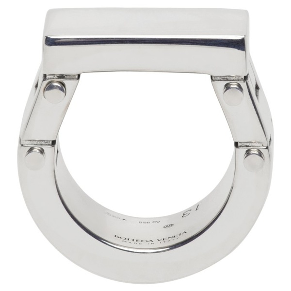 보테가베네타 보테가 베네타 Bottega Veneta Silver Bolt Ring 212798F011004