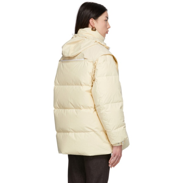 보테가베네타 보테가 베네타 Bottega Veneta 오프화이트 Off-White Down Puffer Jacket 212798F061003