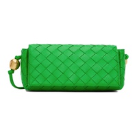 보테가 베네타 Bottega Veneta Green Pouch On Strap Bag 222798F048071
