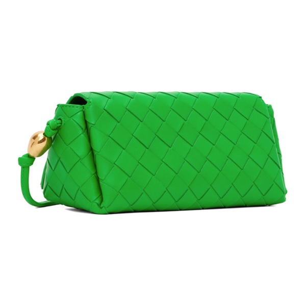 보테가베네타 보테가 베네타 Bottega Veneta Green Pouch On Strap Bag 222798F048071