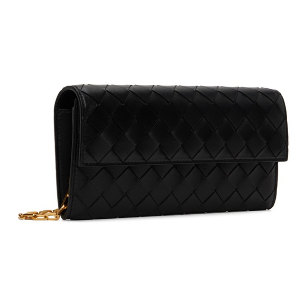 보테가베네타 보테가 베네타 Bottega Veneta Black Mini Chain Bag 231798F048063