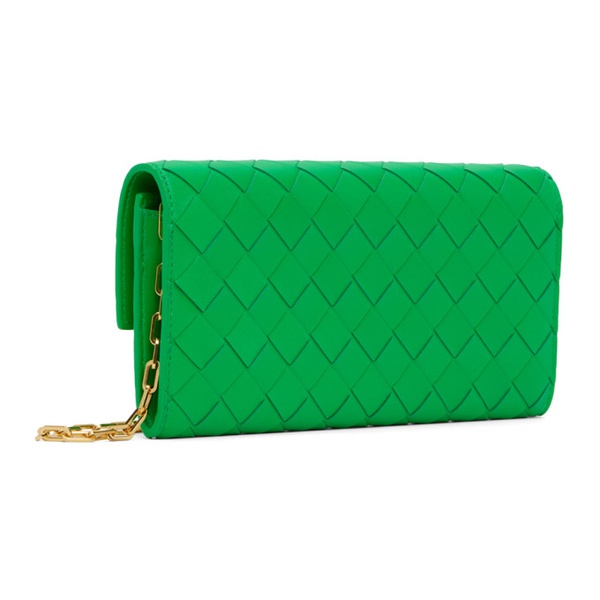 보테가베네타 보테가 베네타 Bottega Veneta Green Mini Chain Bag 231798F048062