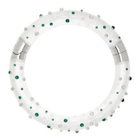 보테가 베네타 Bottega Veneta Transparent Dot Necklace 212798F010001