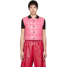 보테가 베네타 Bottega Veneta Pink Quilted Vest 221798F068000