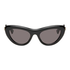 보테가 베네타 Bottega Veneta Black Bombe Cat Eye Sunglasses 242798F005029