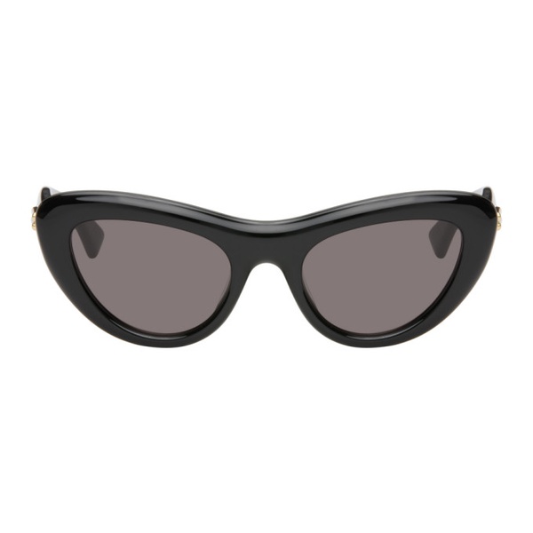 보테가베네타 보테가 베네타 Bottega Veneta Black Bombe Cat Eye Sunglasses 242798F005029