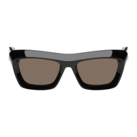 보테가 베네타 Bottega Veneta Black Classic Cat Eye Sunglasses 242798F005010