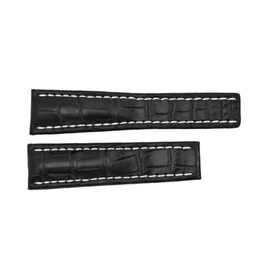 Breitling Black / White Watch Band 761P