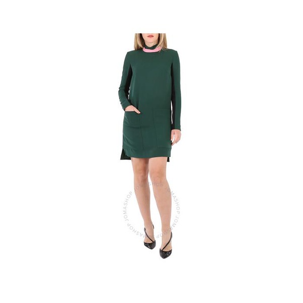 버버리 버버리 Burberry Ladies Long-sleeve Silk Wool Shift Dress 8001470