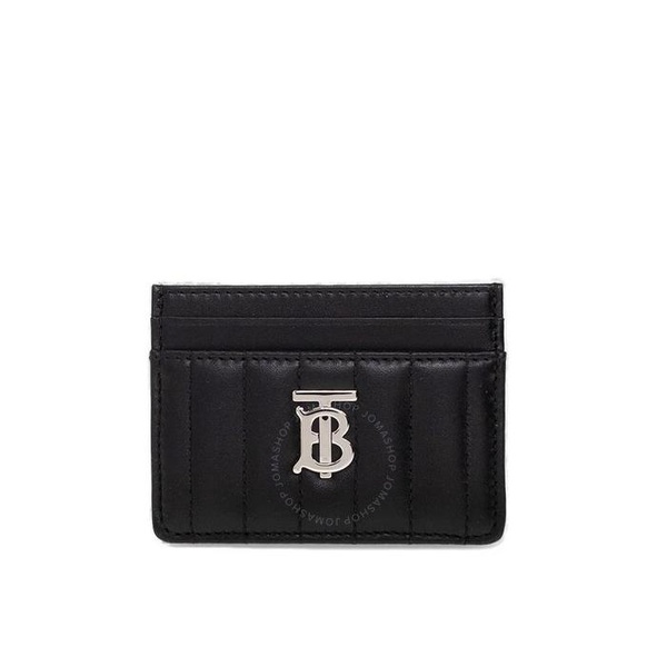 버버리 버버리 Burberry Black Quilted Leather Lola TB Card Case 8064826