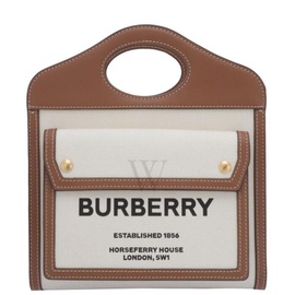 버버리 Burberry Natural/Malt Brown Tote 8039361