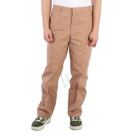 버버리 Burberry MEN'S Strap Detail Cotton Trousers 4557891