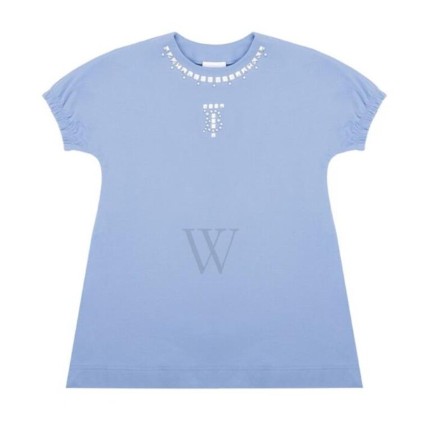 버버리 버버리 Burberry Harbour Blue Jasmina Cotton Dress 8047450