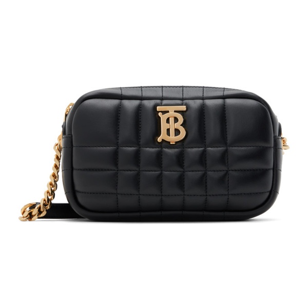 버버리 버버리 Burberry Black Mini Lola Camera Bag 232376F048014