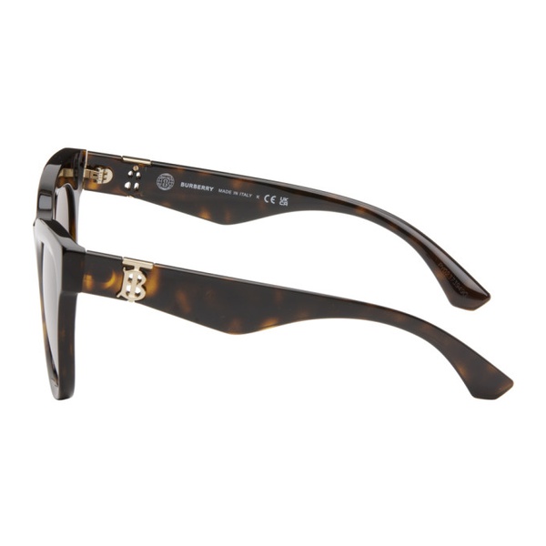 버버리 버버리 Burberry Tortoiseshell Cat-Eye Sunglasses 242376F005008