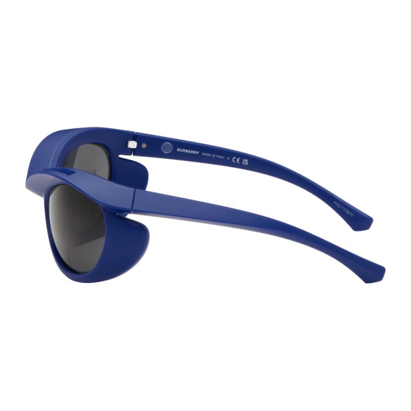 버버리 버버리 Burberry Blue Blinker Sunglasses 242376M134001