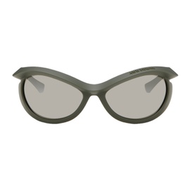 버버리 Burberry Green Blinker Sunglasses 242376M134008