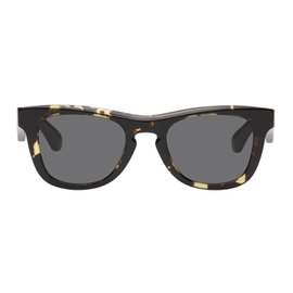 버버리 Burberry Brown Arch Facet Sunglasses 242376M134002