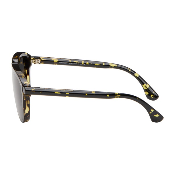 버버리 버버리 Burberry Brown Tubular Sunglasses 242376M134020