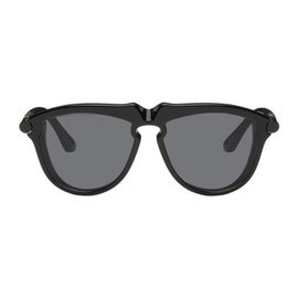 버버리 Burberry Black Tubular Sunglasses 242376M134021