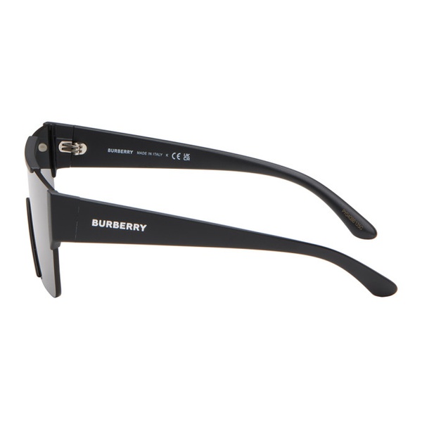 버버리 버버리 Burberry Black Shield Sunglasses 242376M134028