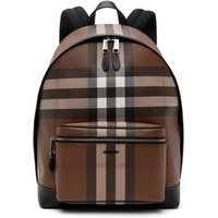 버버리 Burberry Brown Check Backpack 232376M166005