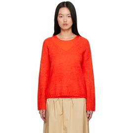 바이 말렌 버거 By Malene Birger Orange Cimone Sweater 231295F100006