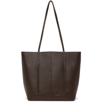 바이 말렌 버거 By Malene Birger Brown Abilso Leather Tote 241295F049001