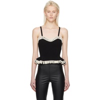 바이 말렌 버거 By Malene Birger Black Kylee Tank Top 241295F111002