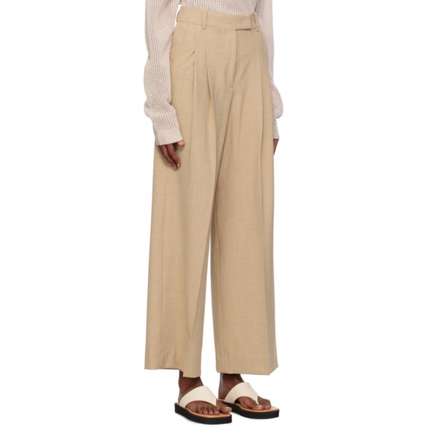  바이 말렌 버거 By Malene Birger Beige Cymbaria Trousers 241295F087011