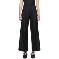 바이 말렌 버거 By Malene Birger Black Cymbaria Trousers 241295F087010