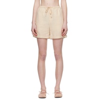 바이 말렌 버거 By Malene Birger Beige Josea Shorts 241295F088004