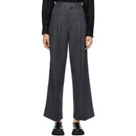 바이 말렌 버거 By Malene Birger Gray Cymbaria Trousers 232295F087016