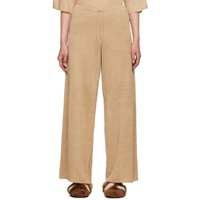 바이 말렌 버거 By Malene Birger Tan Tamile Lounge Pants 231295F086000