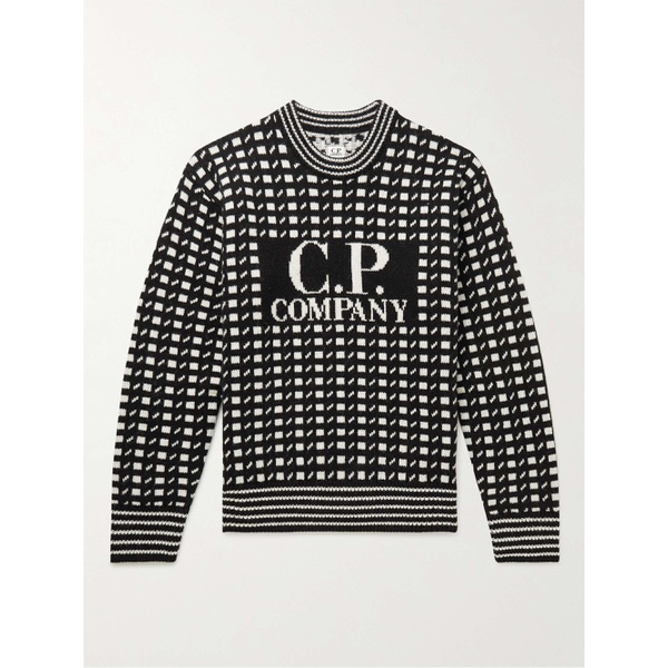  C.P.컴퍼니 C.P. COMPANY Oversized Jacquard-Knit Virgin Wool Sweater 1647597315757265