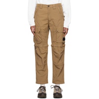 C.P.컴퍼니 C.P. Company Brown Garment-Dyed Cargo Pants 231357F087006