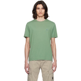 C.P.컴퍼니 C.P. Company Green Patch T-Shirt 241357M213006