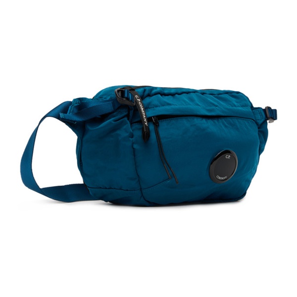  C.P.컴퍼니 C.P. Company Blue Nylon B Crossbody Pouch 241357M171003