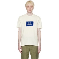 C.P.컴퍼니 C.P. Company White Crewneck T-Shirt 231357M213045