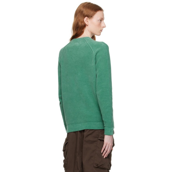  C.P.컴퍼니 C.P. Company Green Crewneck Sweater 231357F096005