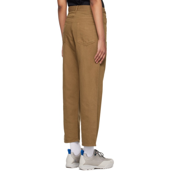  C.P.컴퍼니 C.P. Company Brown Five-Pocket Trousers 231357F069001