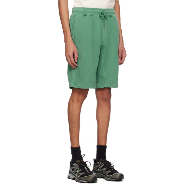  C.P.컴퍼니 C.P. Company Green Flap Pocket Shorts 231357M193004